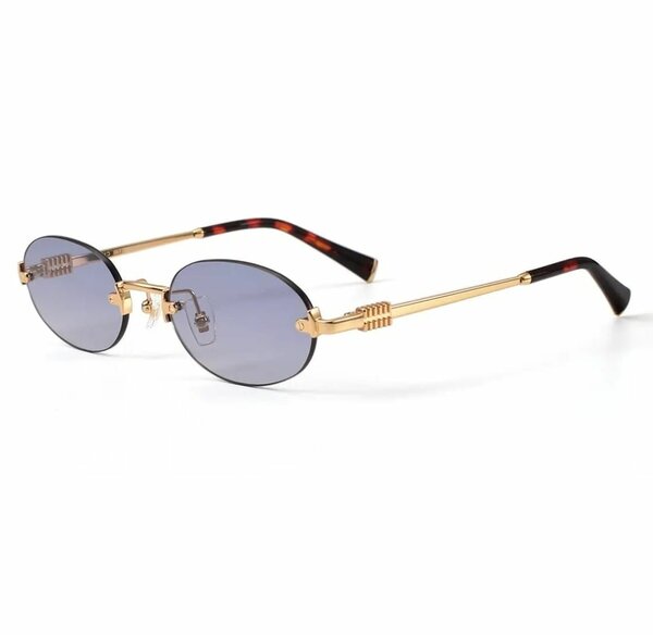 Lunettes de soleil ovales élégantes