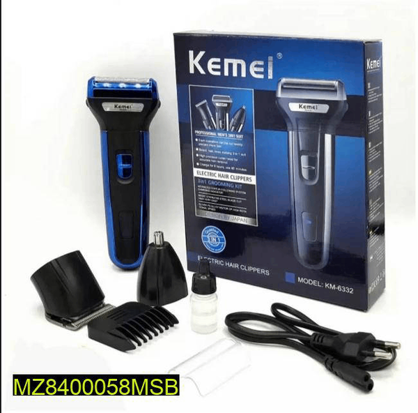 Kemei Shaving machine rechargeable 3 in 1