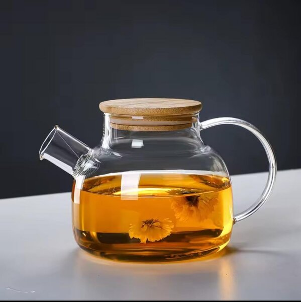 Ensemble théière et verres