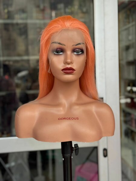 Perruque Lace Front Orange