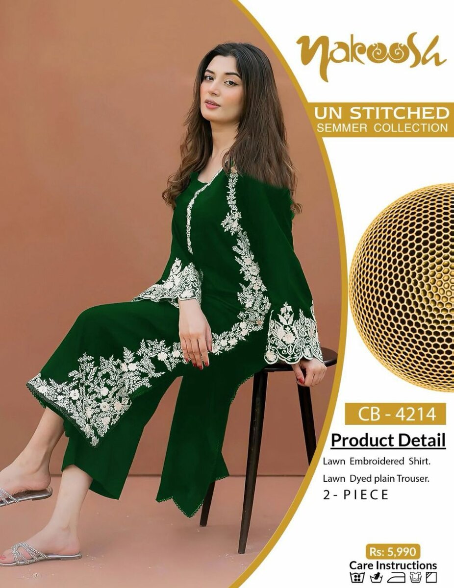 Women clothes, unstitched suit, ladies suit