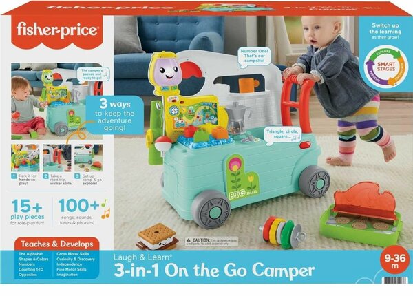 Camper éducatif 3-en-1 pour bébés