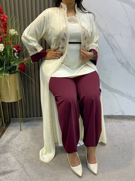 Boubou marocain avec pantalon