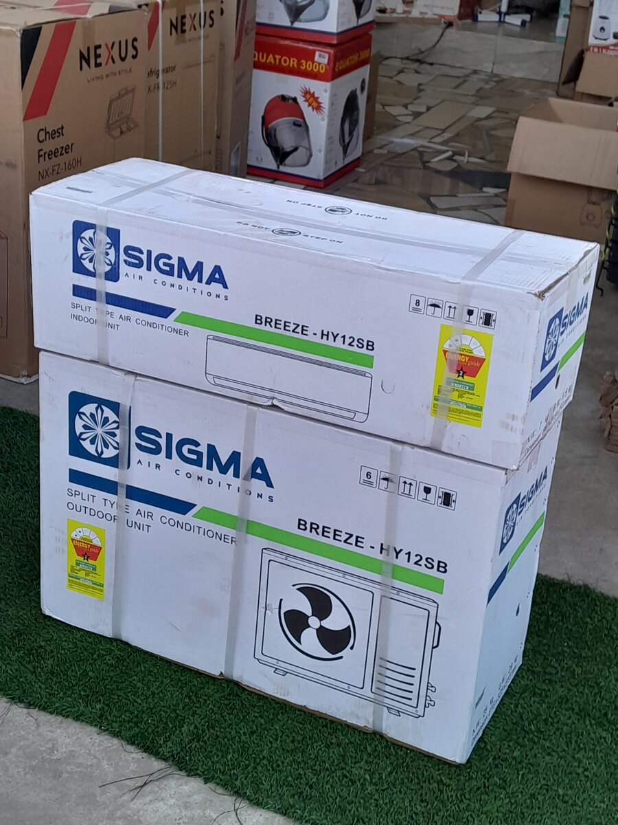 Sigma durable air conditioner 1.5hp r410gas