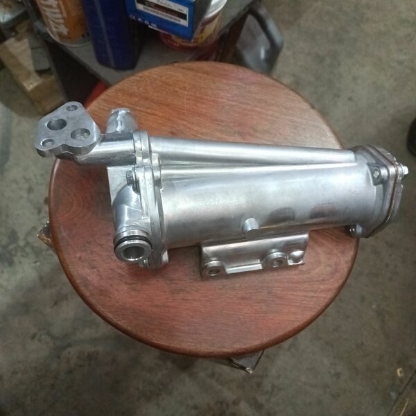 Oil cooler 4D33 canter