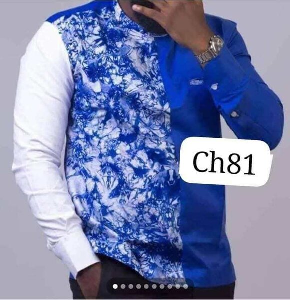 Chemise Bicolore Élégante