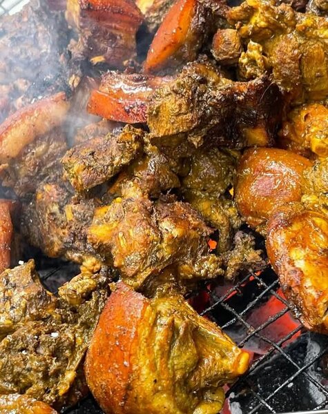 PORC AFRICAIN BRAISÉ