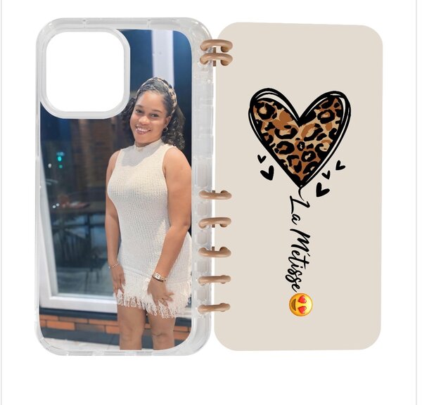 Coque de téléphone chic perles