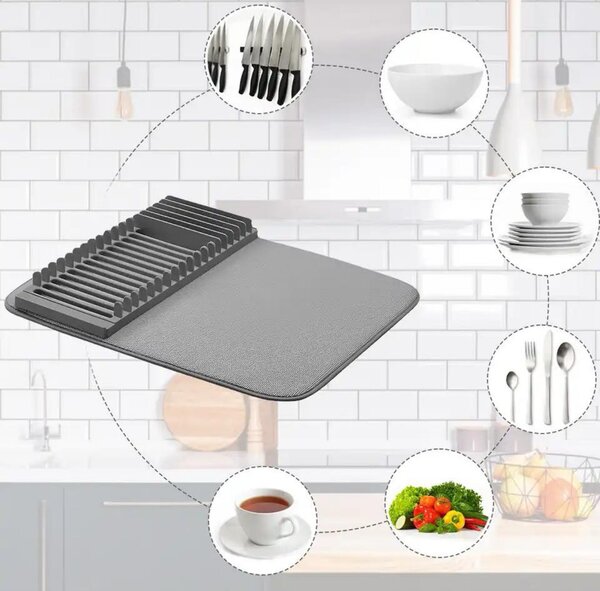 Polymères de séchage de vaisselle