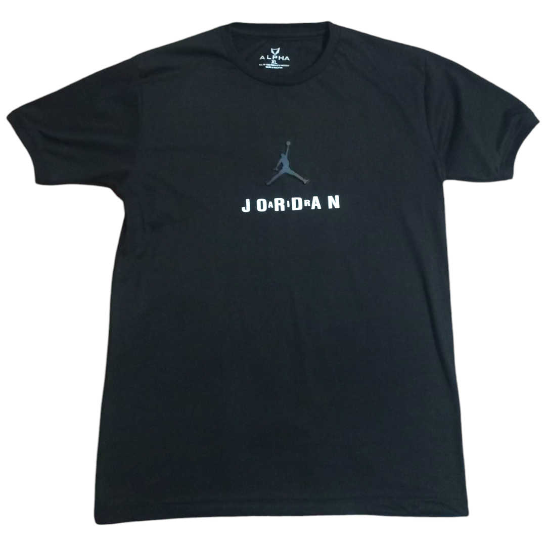 Jet Black T shirt Jordan