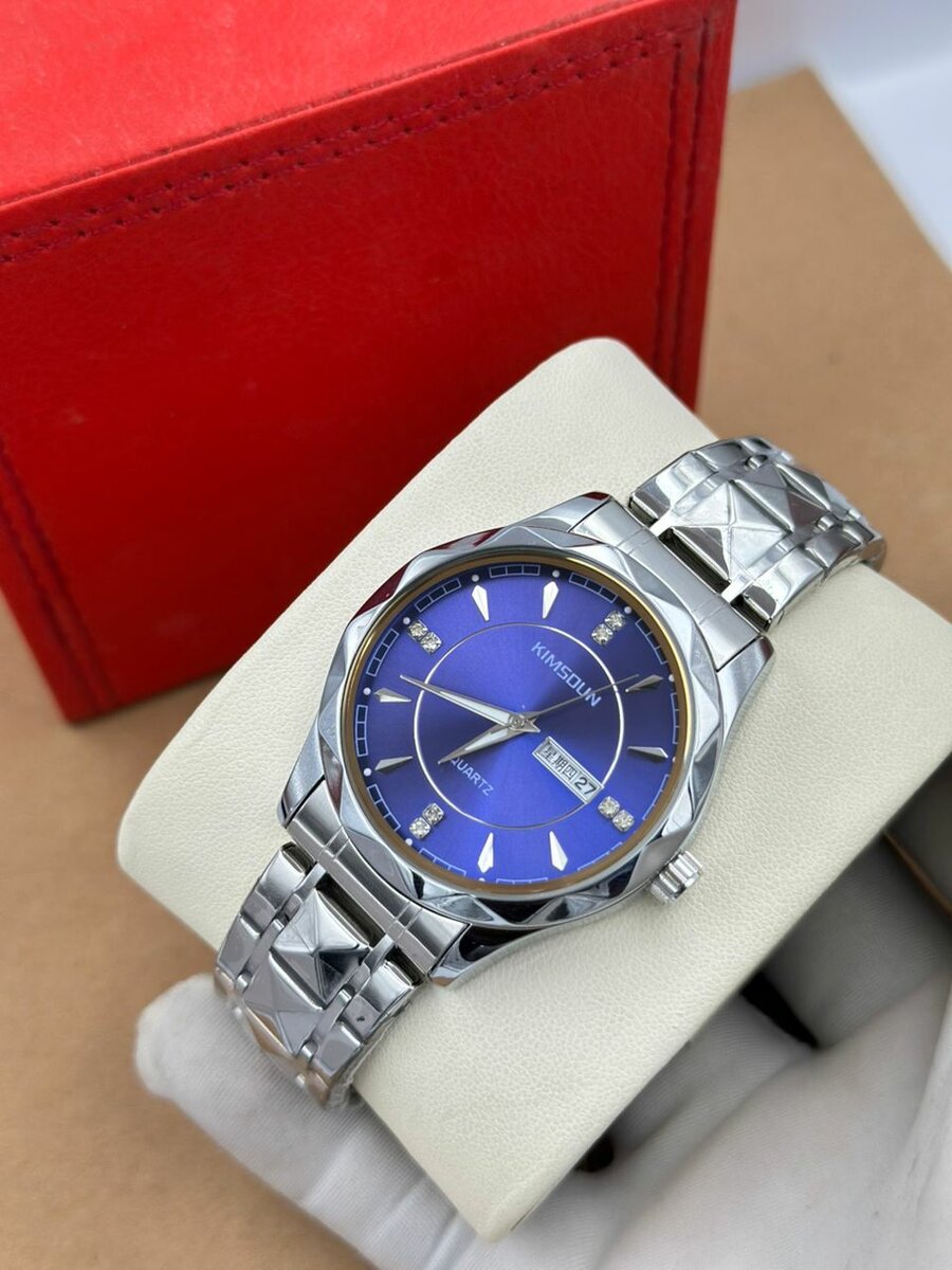 Montre argentée Kimsoun