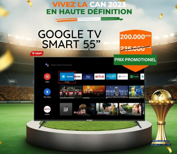 Google TV Smart 55'