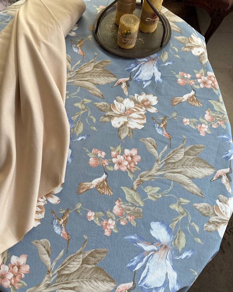 Скатерти из водоотталкивающей ткани из хлопка на зааз