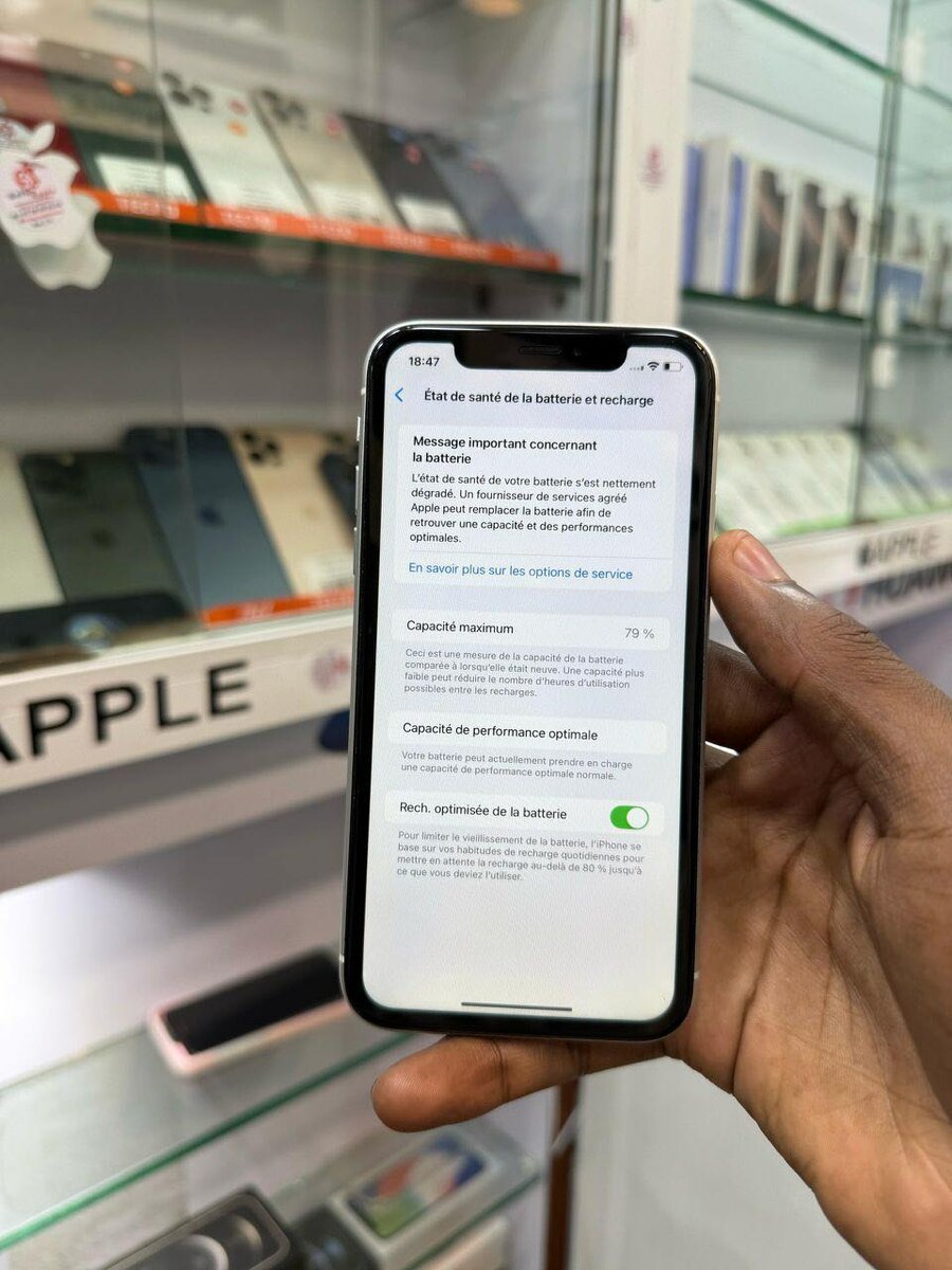 iPhone XR 64giga sans Face ID