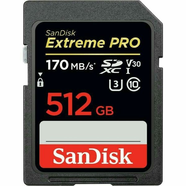 Carte mémoire SanDisk Extreme PRO 512 Go