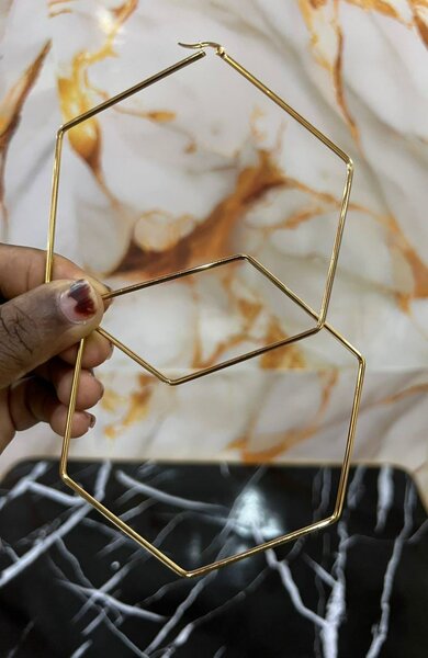 Boucles d'oreilles géométriques