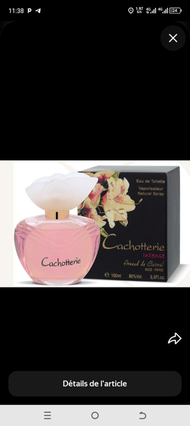 Eau de Toilette Cachotterie