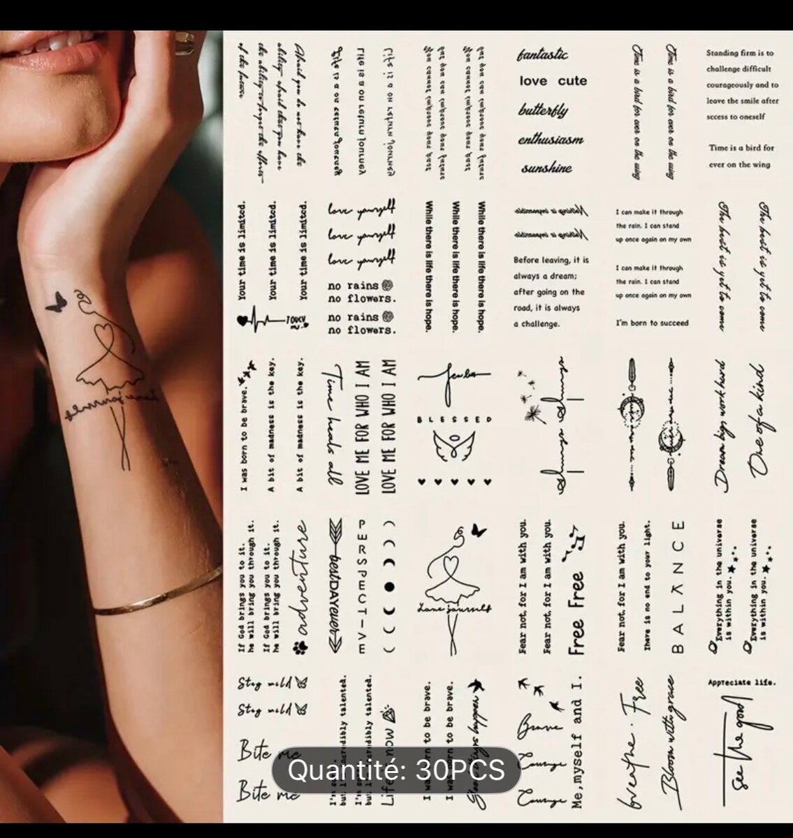 Faux tatouages