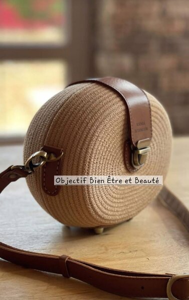 Sac à main en corde tressée