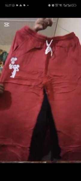 Pentalon rouges décontractés