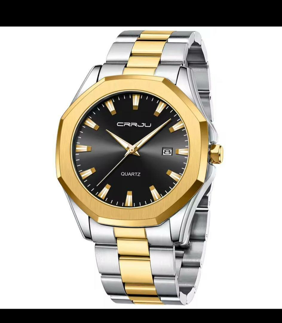 Montre homme luxe bicolore