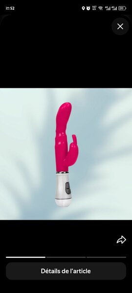 Vibromasseur Rabbit Électrique