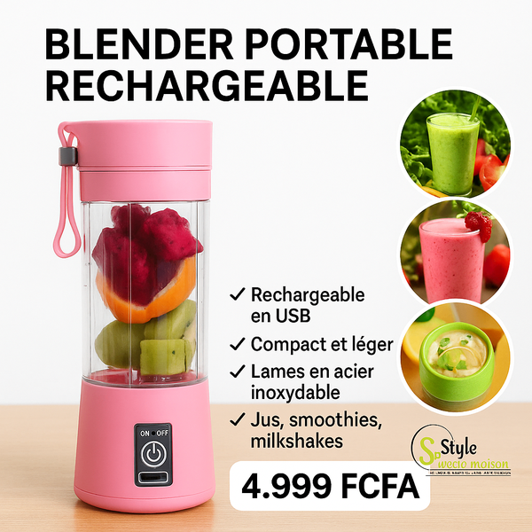 Blender Portable USB Rechargeable