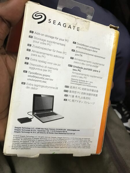 Disque dur portable (seagate)