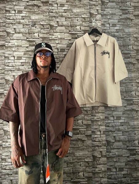 chemises oversize Stüssy