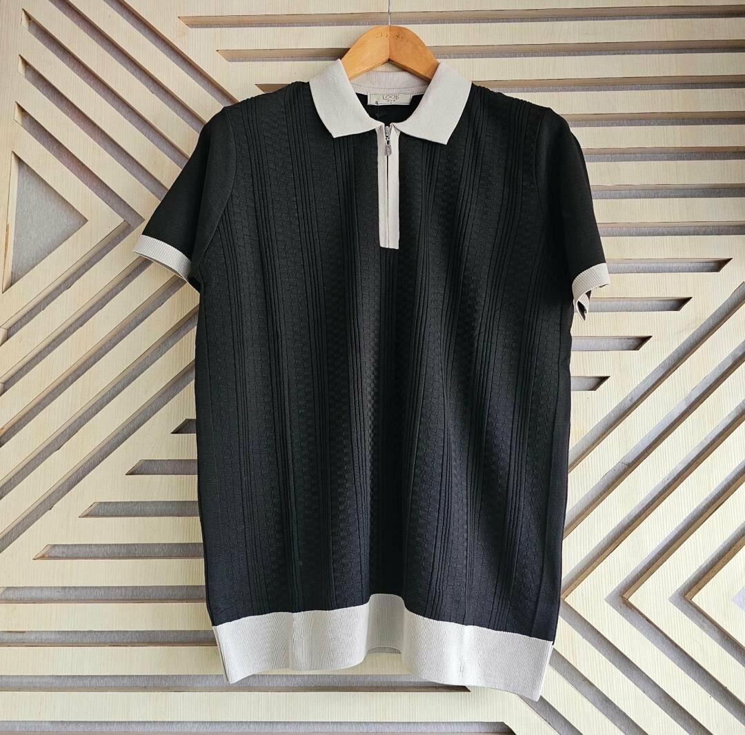 Polo tricot élégant pour hommes