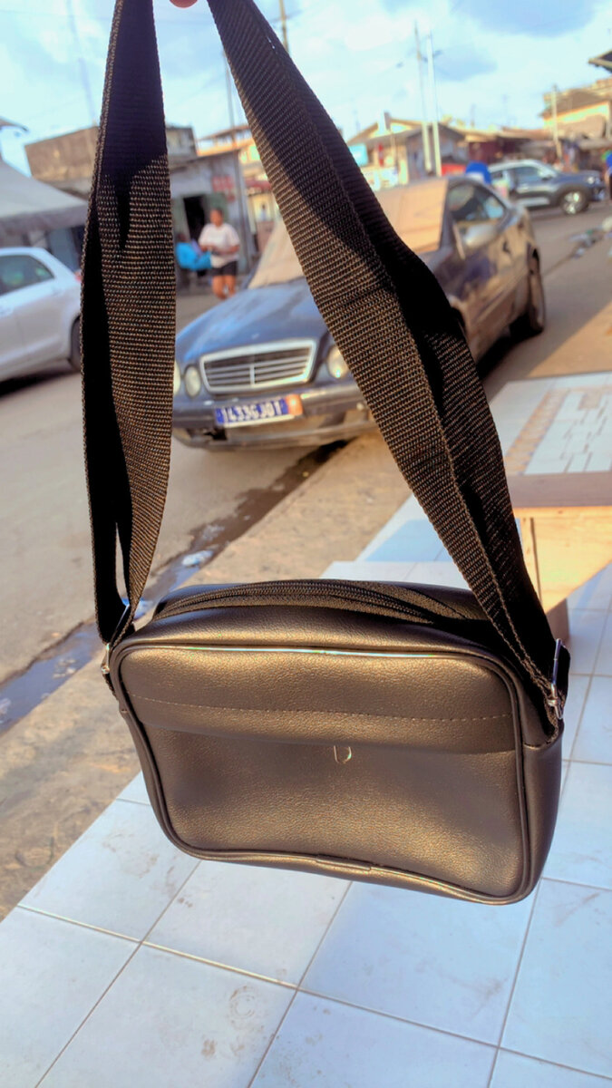 Sacoche en cuir élégante