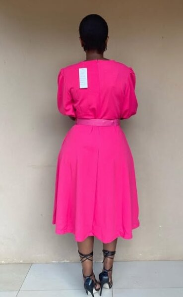 women's dress S,M,L,XL,2XL pink