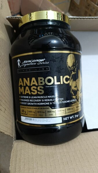 KL Anabolic mass 3kg 50 serving available
