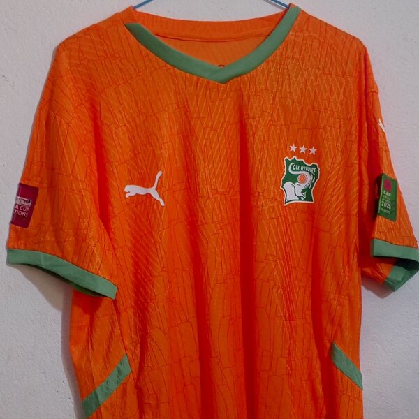 Maillot Côte d'Ivoire 2025