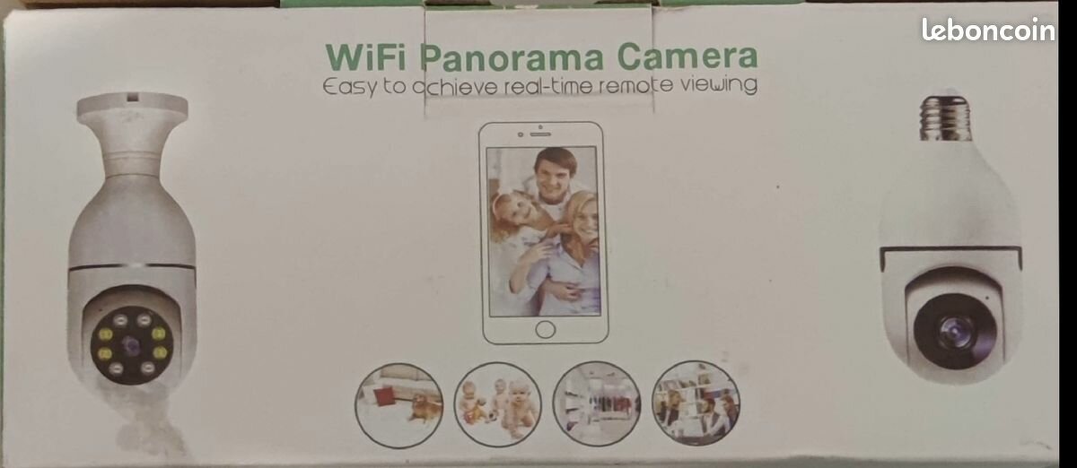 Caméra WiFi Panoramique Intelligente