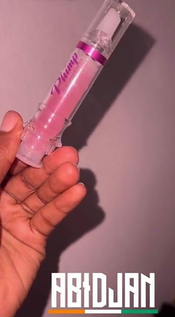 Gloss repulpant pour lèvres