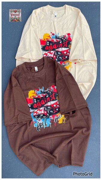 T-shirt imprimé mode streetwear