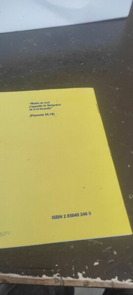 Livret de Prières
