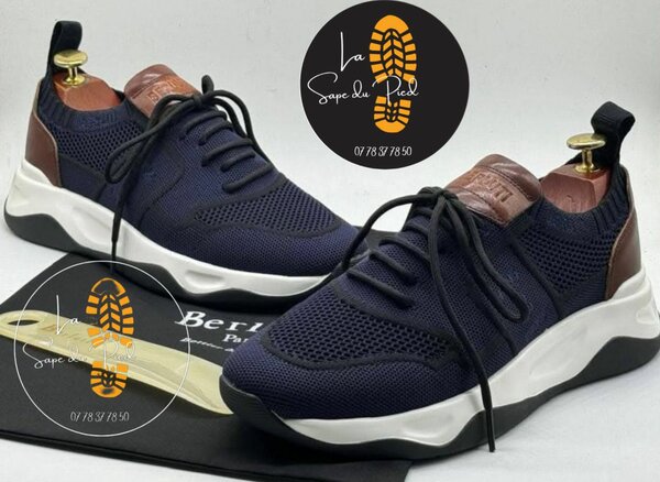 Baskets Tendance en Maille Homme