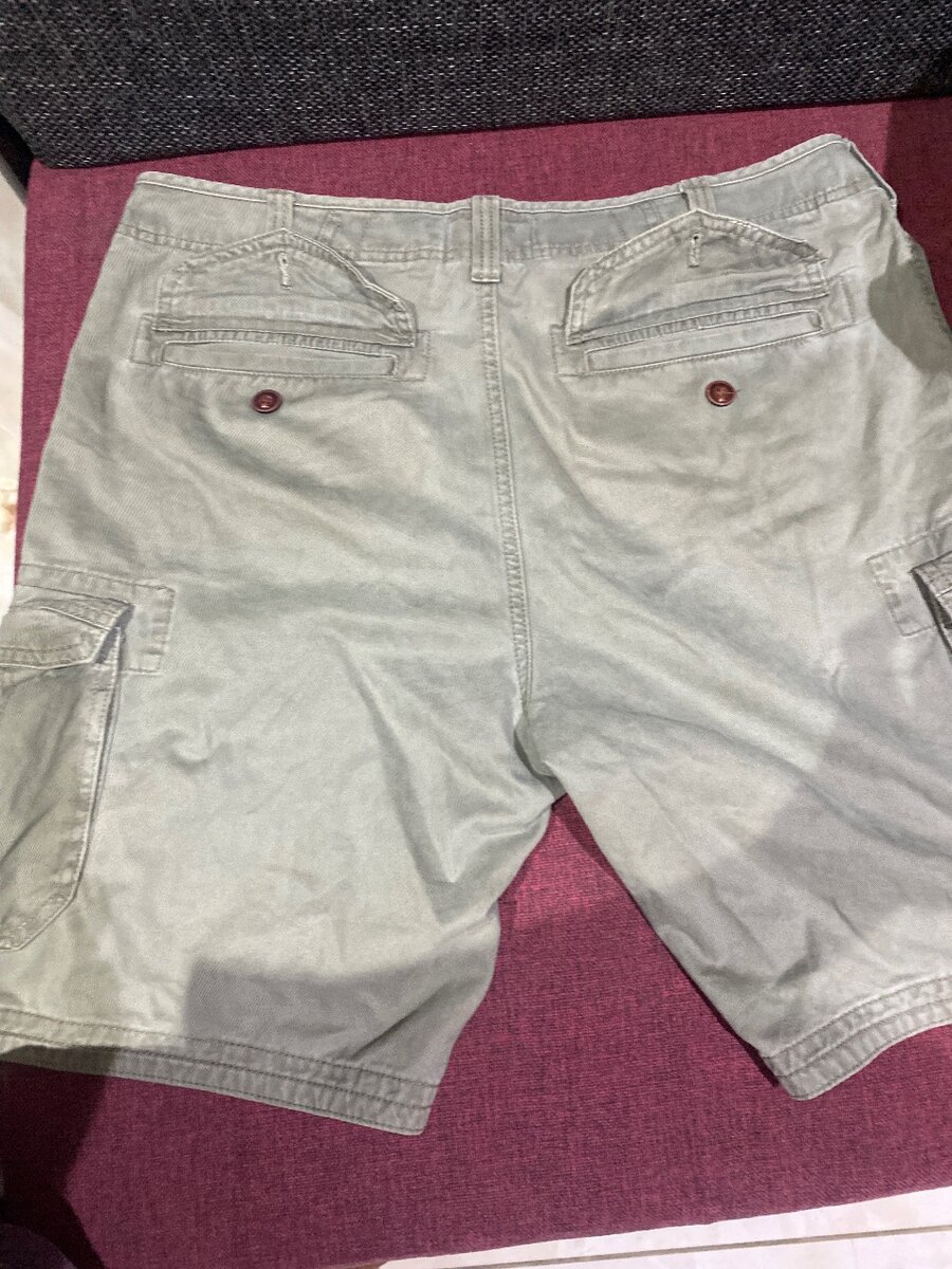 Shorts cargo pour hommes en coton