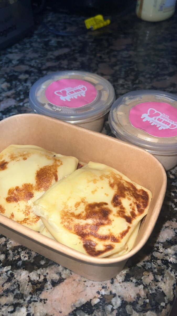 Crêpes fourrées délicieuses