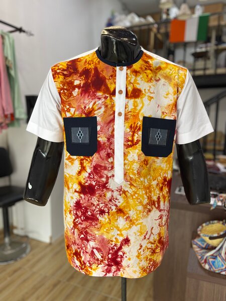 Chemise homme multicolore