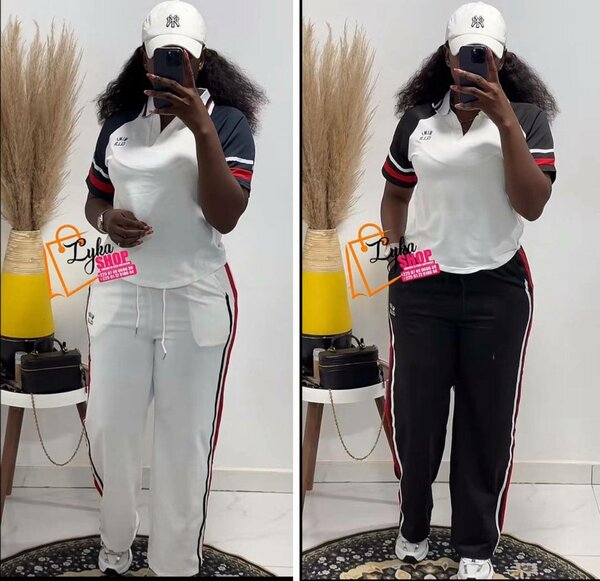 Tenue de sport décontractée femme