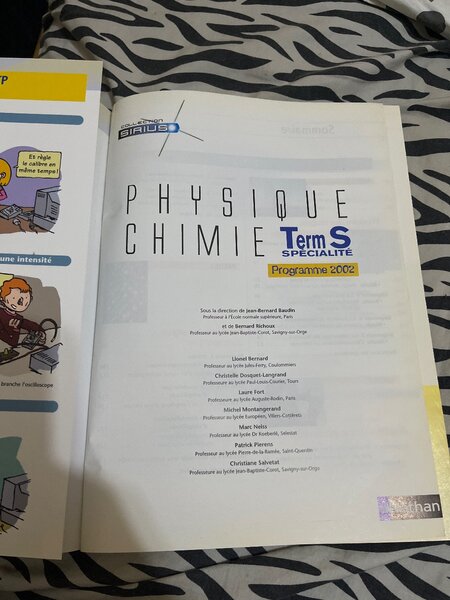 Manuel Physique-Chimie Term S