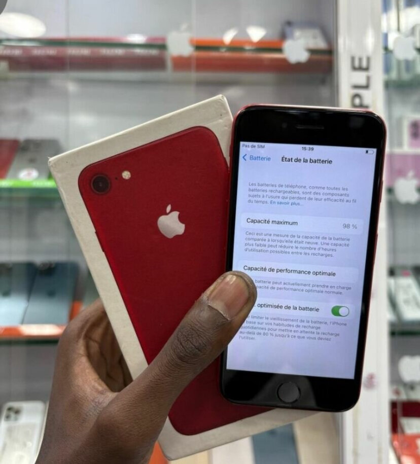 iPhone Reconditionné Gris, Rouge