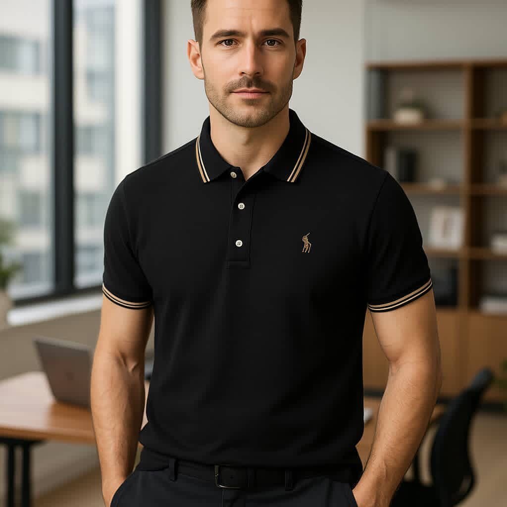 Polo chic en coton pour homme