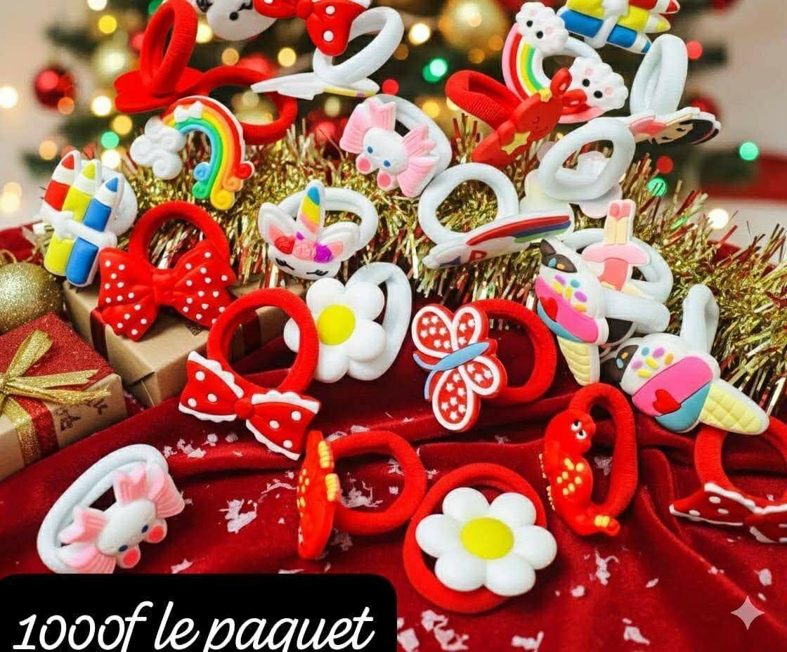 Barettes enfant sillicone