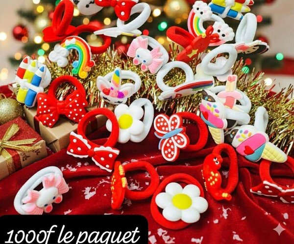 Barettes enfant sillicone