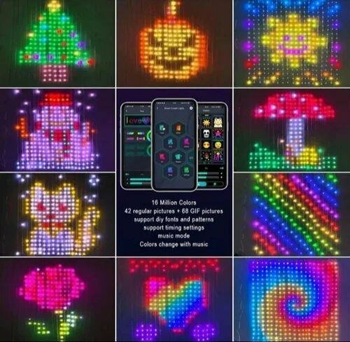 Rideau lumineux LED intelligent