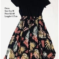 women's summer dress. colorful design